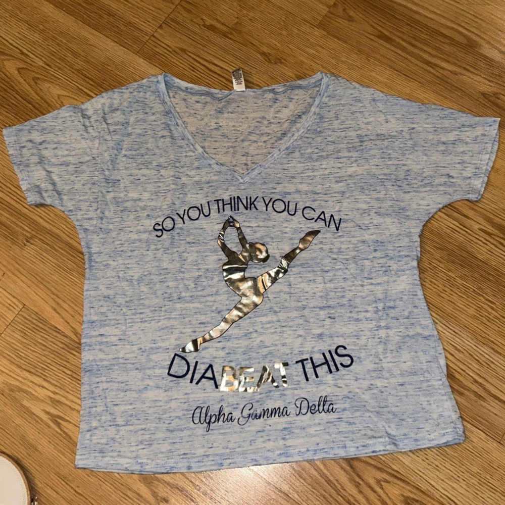Alpha Gam V-Neck Shirt